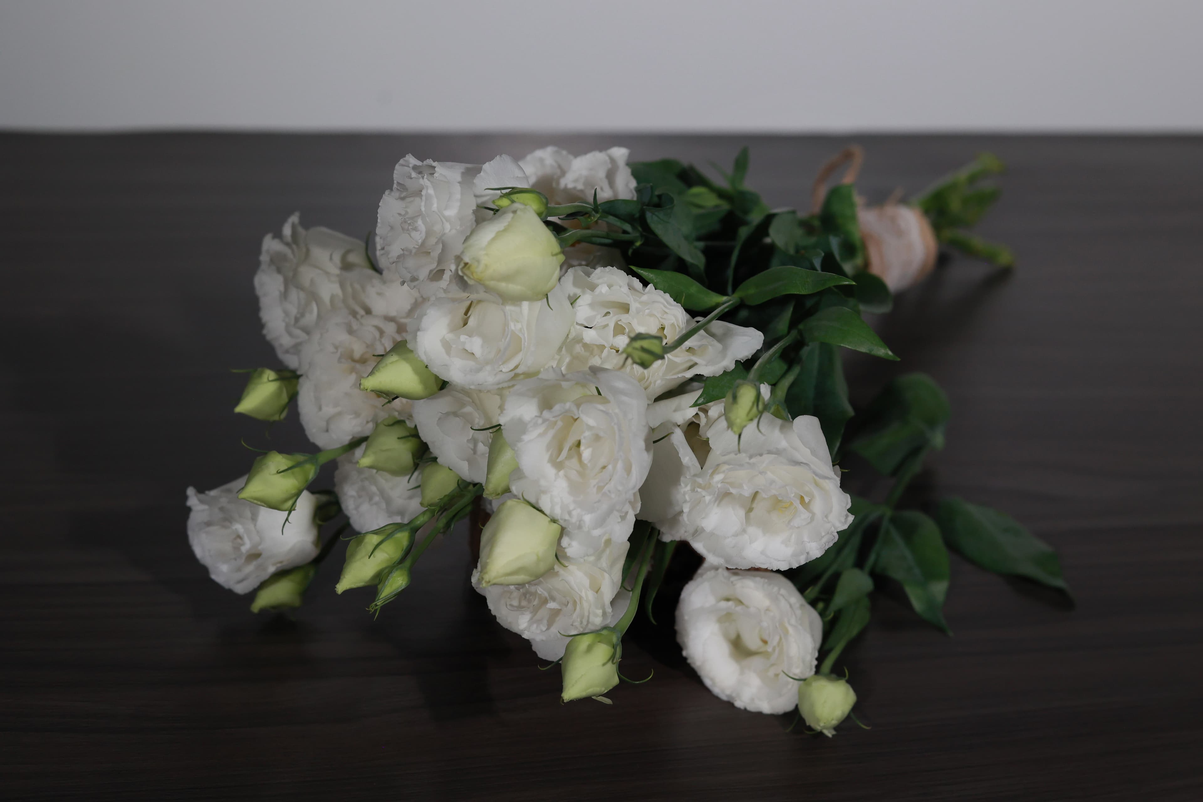 White Lucianthis Bouquet